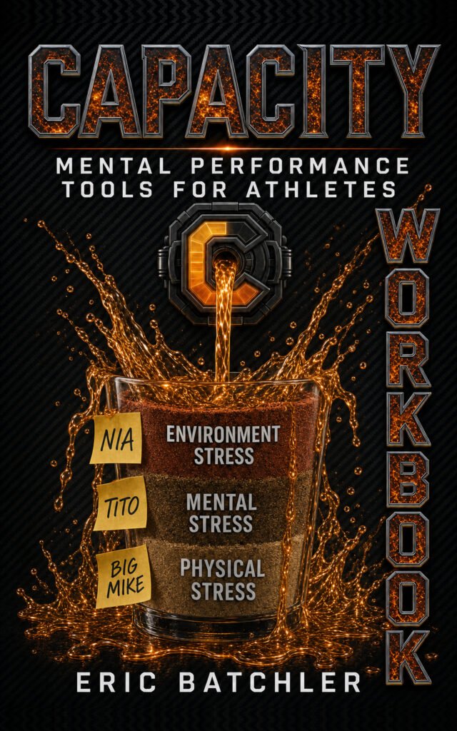 Cover of Capacity: Mental Performance Tools for Athletes Workbook by Eric Batchler