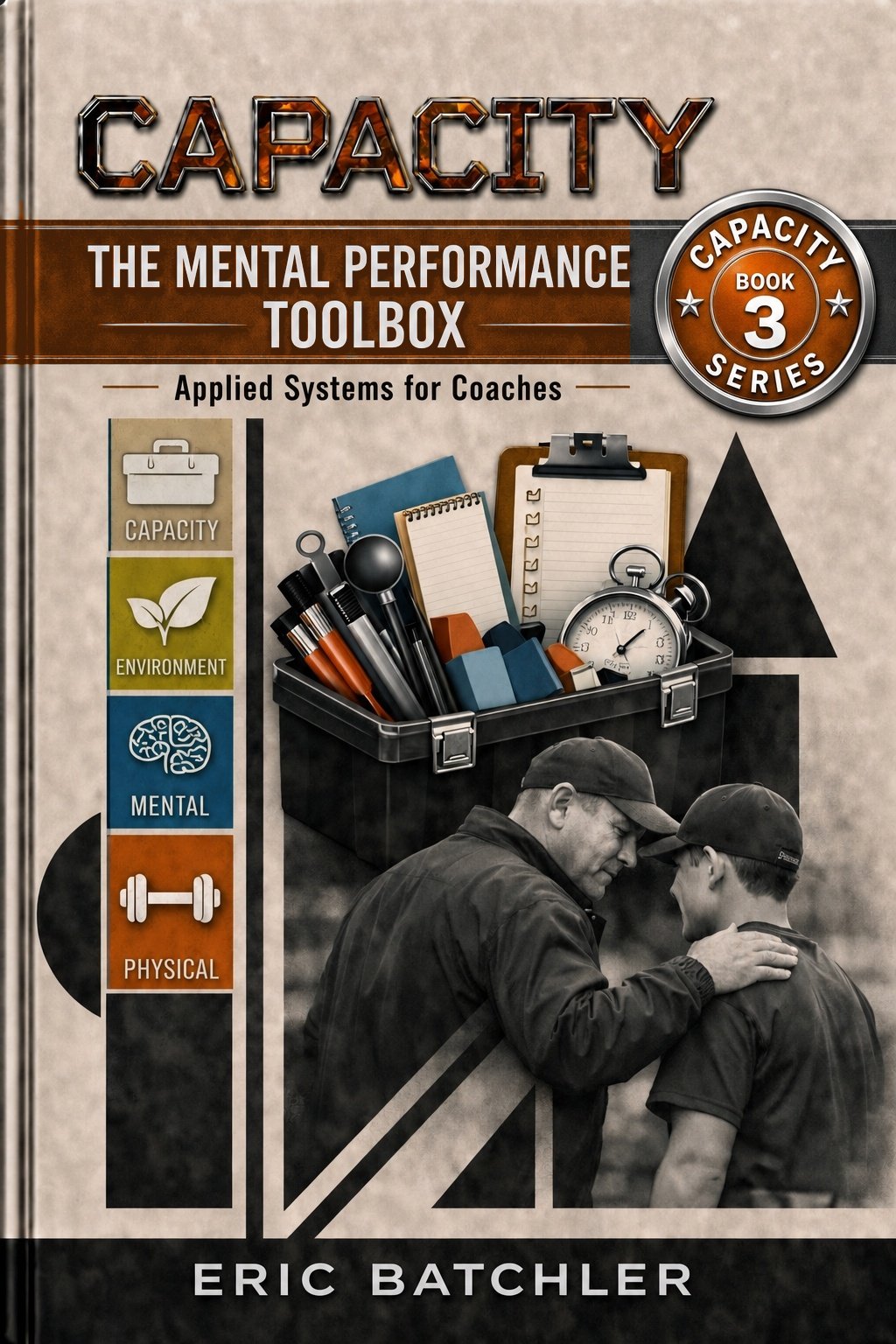 Book cover for The Mental Performance Toolbox by Eric Batchler