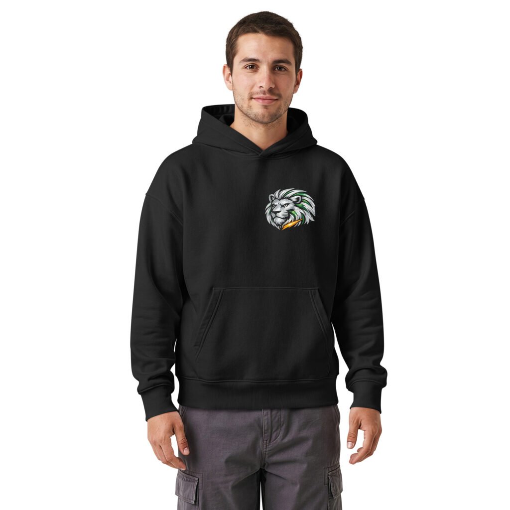 CCS - Lion Unisex relaxed mid-weight hooded sweatshirt