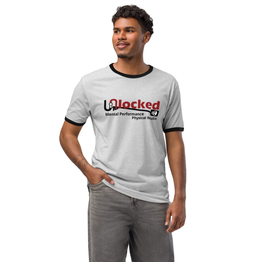 Unlocked Unisex ringer t-shirt