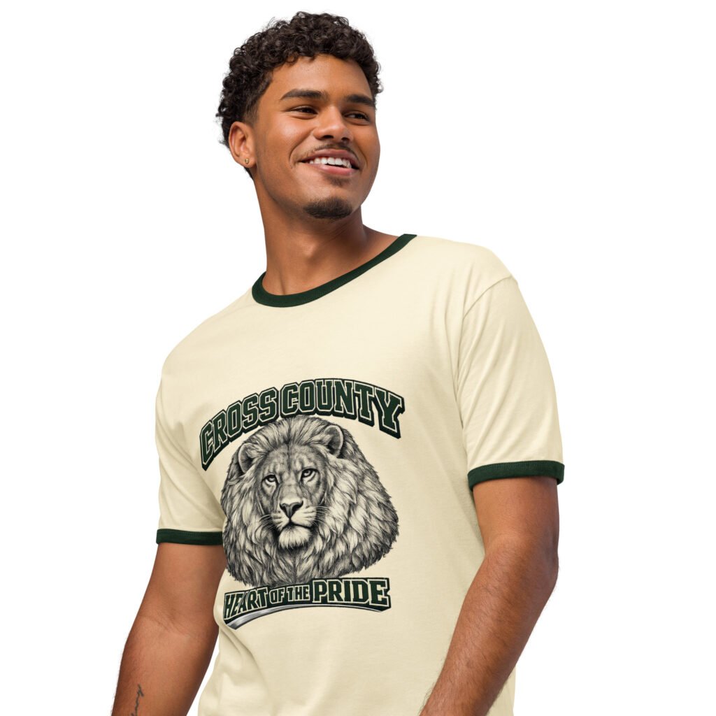 CCS - Old School Unisex ringer t-shirt