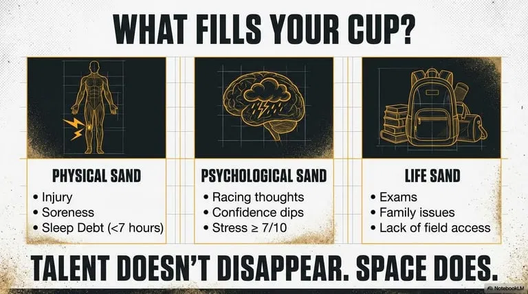 Talent Doesn’t Disappear, Space Does: How Athletes Can Build More Capacity Under Pressure